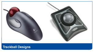 Ergonomic Mouse - Trackball Design