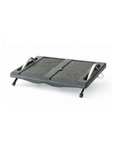 ergocentric footflexor footrest
angled footrest