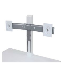 Ergotron Dual Monitor Kit for WorkFit T/TL, White