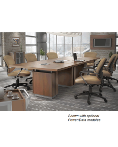 Global Zira Conference Table with 3 Legs