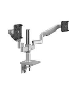 Humanscale Dynamic Dual Monitor Arm with C-Clamp