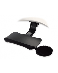 Tilt-A-Wheel Cobra™ Sit-Stand Keyboard Arm & SlimForm19 Tray