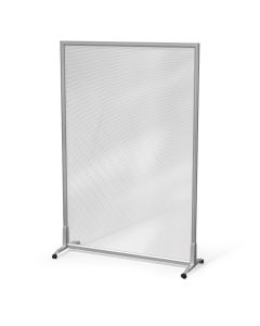 Obex freestanding acrylic privacy screens can also be used as mobile screens. Available at Advanced Ergonomic Concepts, Inc in St. Louis, MO near St. Charles, MO or at our website www.advan-ergo.com