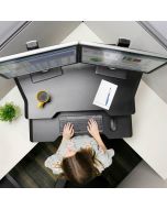 Ergotron WorkFit Corner Standing Desk Converter