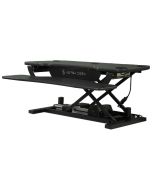 PowerPro® - Sit To Stand Electric Desk Converter With USB Charging Plug