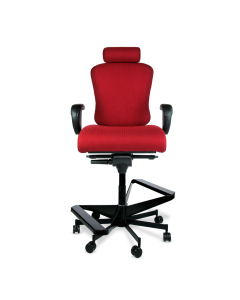3152HR-2S 24/7 550 lbs heavy duty ergonomic operator stool with headrest in St. Louis County, MO, Intensive Use Big Chair. Shop online at advan-ergo.com