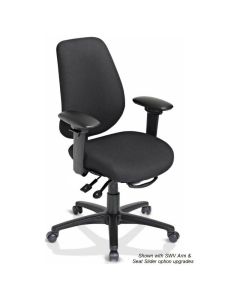 Saffron R Tall-Back Dedicated Task Chair (ergoCentric)