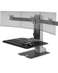 Winston-E Electric Triple Monitor Sit-Stand Workstation