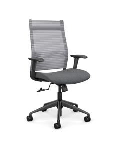 Wit High Back Task Chair from SitOnIt Seating brings the comfort and quality of at-work seating to the home with stylish contemporary design. Visit Advanced Ergonomic Concepts, Inc. at www.advan-ergo.com or call us at 844-994-0500.