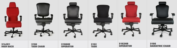 Concept Seating 3150 24/7 550 lbs Task Chair - Free Shipping